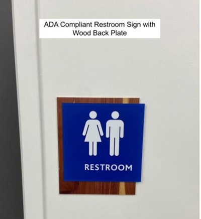 ADA Signs Photo